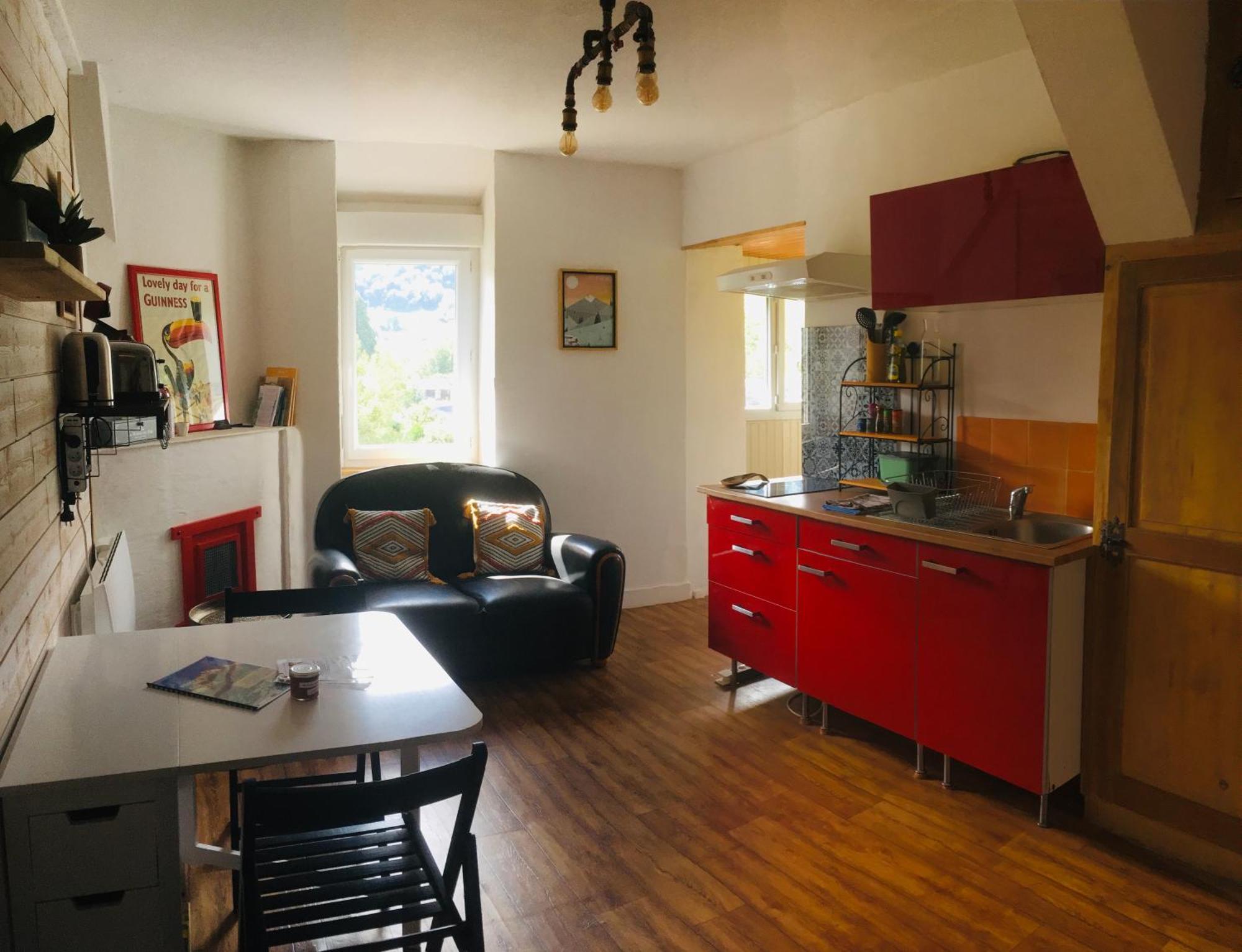 La Auarje: Appartement Avec Jardin & Terrasse Cierp Luaran gambar
